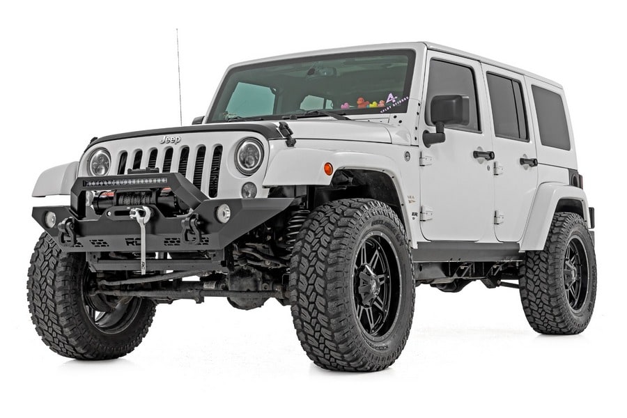 Защитные накладки кузова Trail, накладки порогов, Jeep Wrangler JK, Rough Country — фото 7