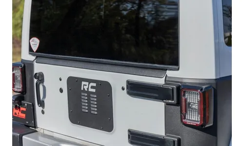 Защитные накладки кузова Trail, защита задней двери, Jeep Wrangler JK, Rough Country — фото 7