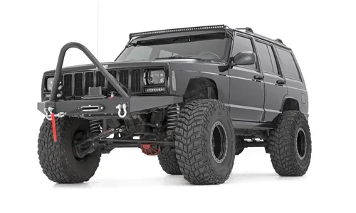 Светодиодная балка 50", серия Black, изогнутая, однорядная, Rough Country — фото 4