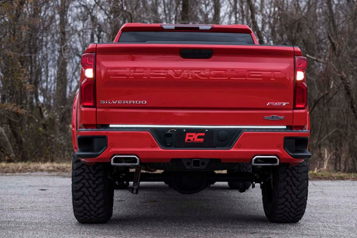 Многофункциональная четырехрядная LED-полоса на борт 49", Rough Country — фото 5
