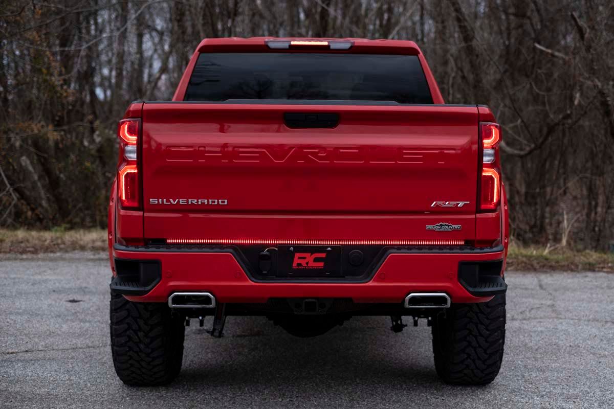 Многофункциональная четырехрядная LED-полоса на борт 60", Rough Country — фото 3