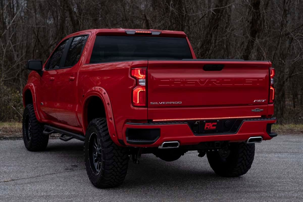 Многофункциональная четырехрядная LED-полоса на борт 60", Rough Country — фото 4