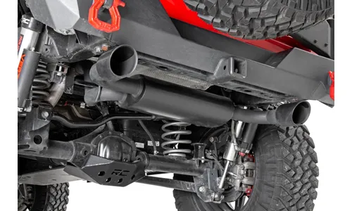 Выхлопная система с двумя выходами для Jeep Wrangler JL 2,0/3,6 л, Rough Country — фото 4