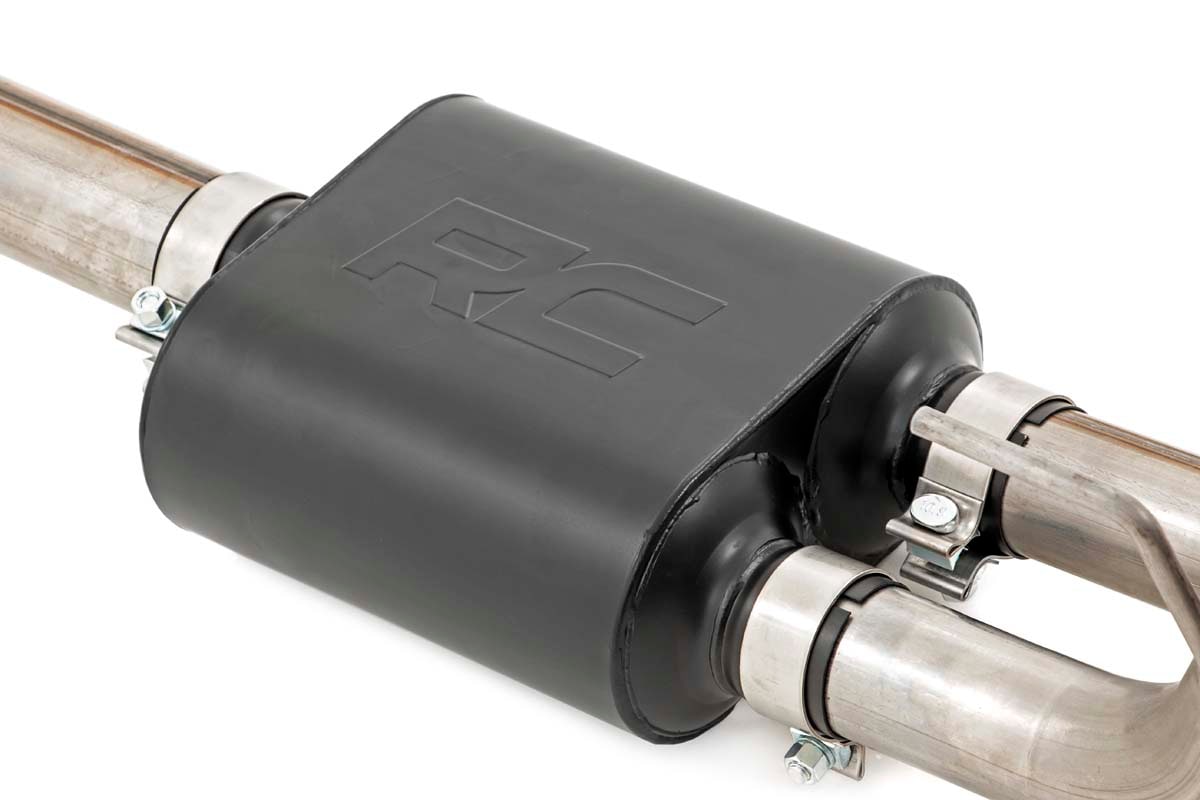 Выхлопная система Cat-Back для Chevrolet Silverado I / GMC Sierra I 1500 4,8/5,3 л, Extended Cab, Rough Country — фото 3