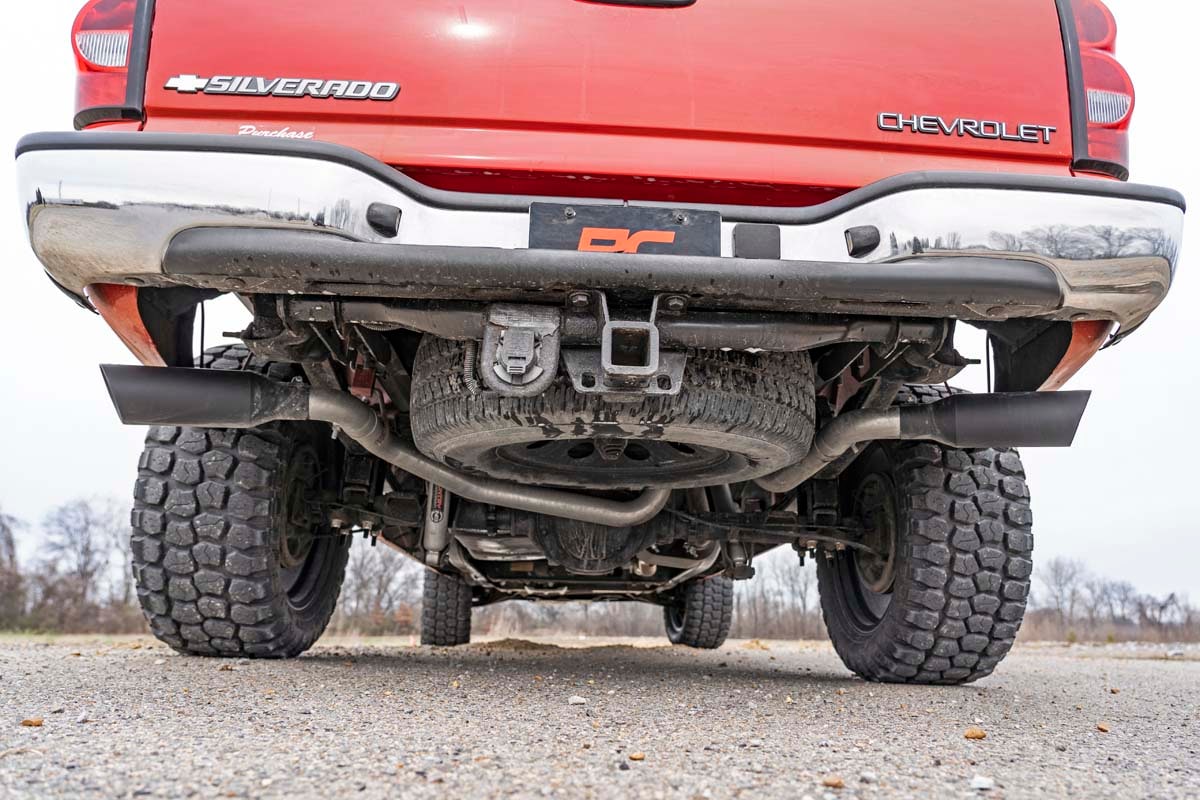 Выхлопная система Cat-Back для Chevrolet Silverado I / GMC Sierra I 1500 4,8/5,3 л, Extended Cab, Rough Country — фото 4