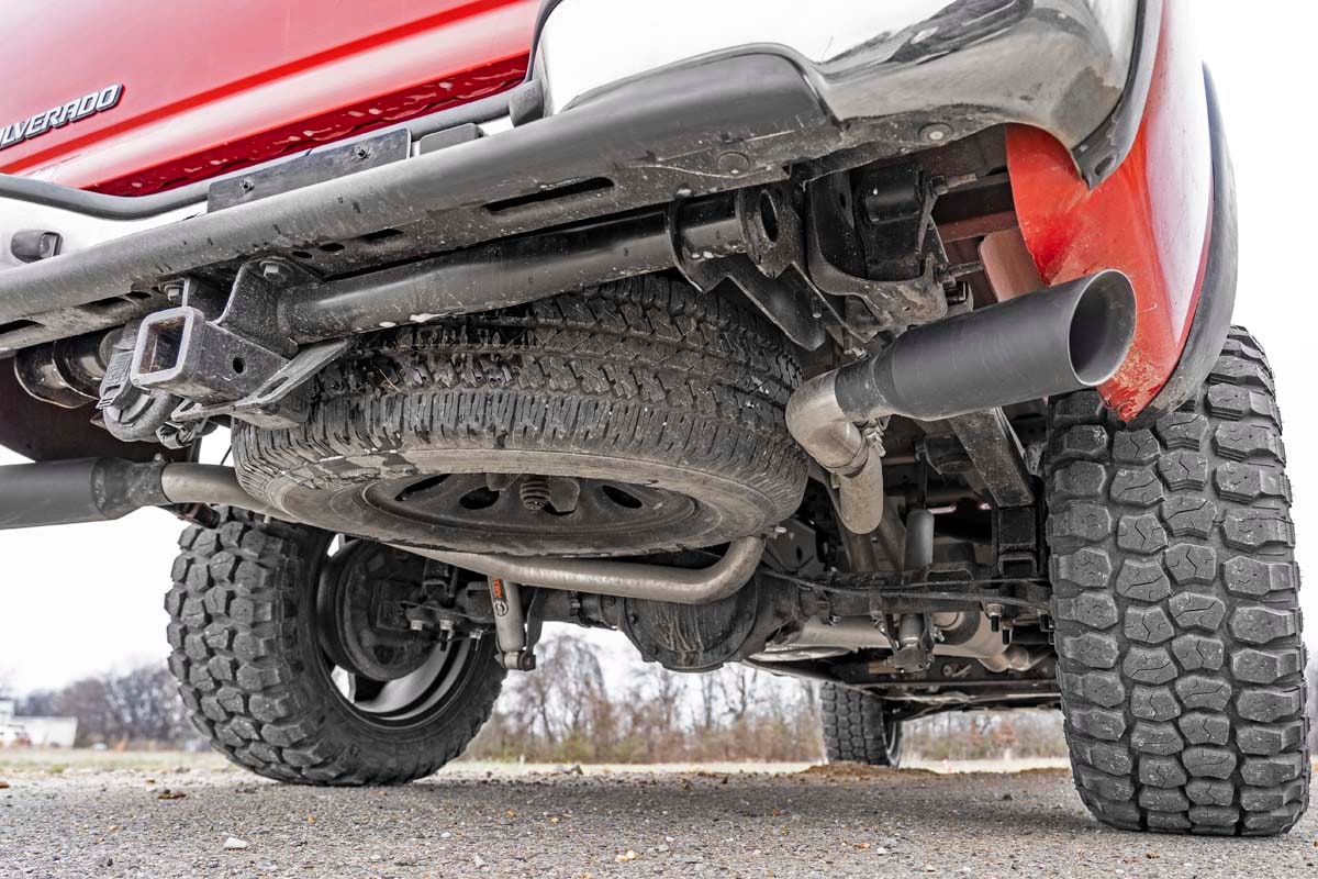 Выхлопная система Cat-Back для Chevrolet Silverado I / GMC Sierra I 1500 4,8/5,3 л, Extended Cab, Rough Country — фото 5