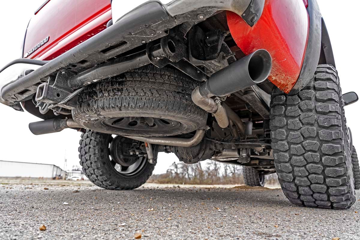 Выхлопная система Cat-Back для Chevrolet Silverado I / GMC Sierra I 1500 4,8/5,3 л, Extended Cab, Rough Country — фото 6
