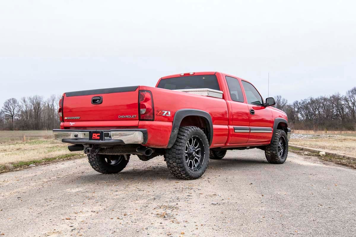Выхлопная система Cat-Back для Chevrolet Silverado I / GMC Sierra I 1500 4,8/5,3 л, Extended Cab, Rough Country — фото 7