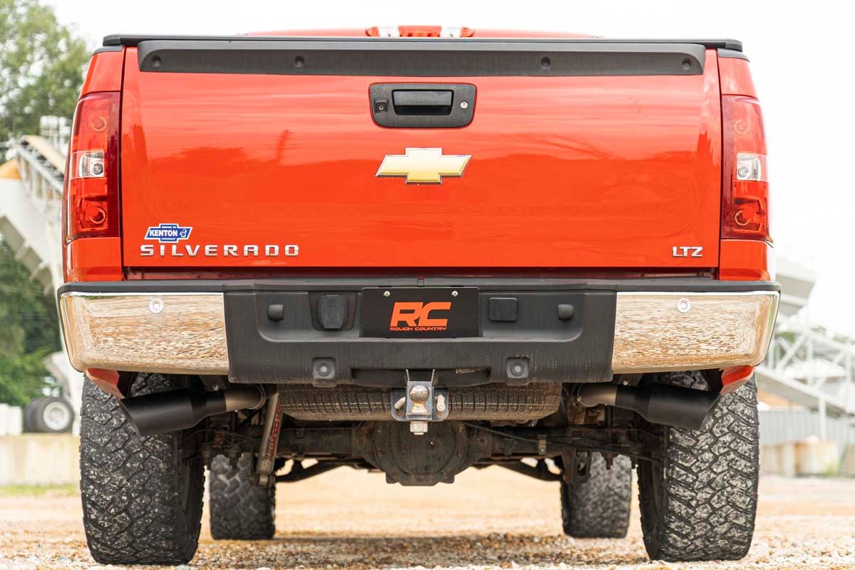 Выхлопная система Cat-Back для Chevrolet Silverado II / GMC Sierra II 1500 4,8/5,3 л (2009–2013), Rough Country — фото 3