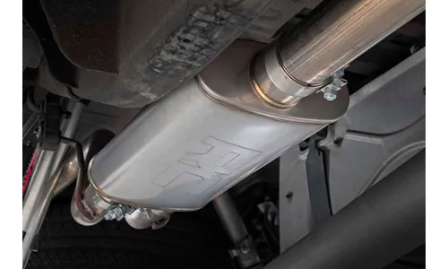 Выхлопная система Cat-Back для Chevrolet Silverado II / GMC Sierra II 1500 4,8/5,3 л (2009–2013), Rough Country — фото 4
