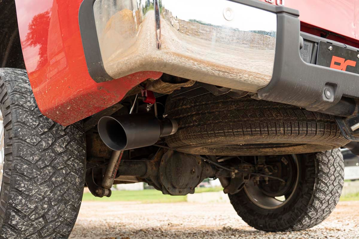 Выхлопная система Cat-Back для Chevrolet Silverado II / GMC Sierra II 1500 4,8/5,3 л (2009–2013), Rough Country — фото 7