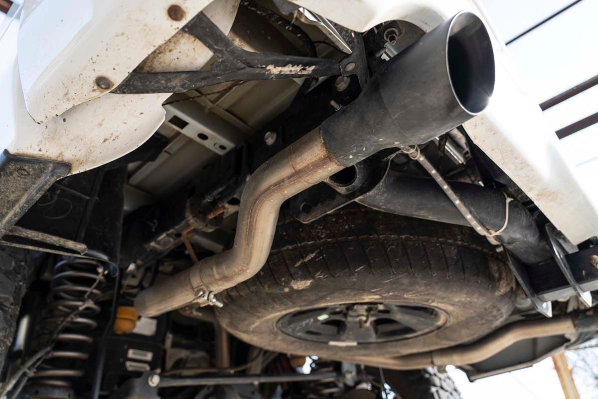 Выхлопная система Cat-Back для Dodge RAM 1500 DS / Classic 4,7/5,7 л V8, Rough Country — фото 6