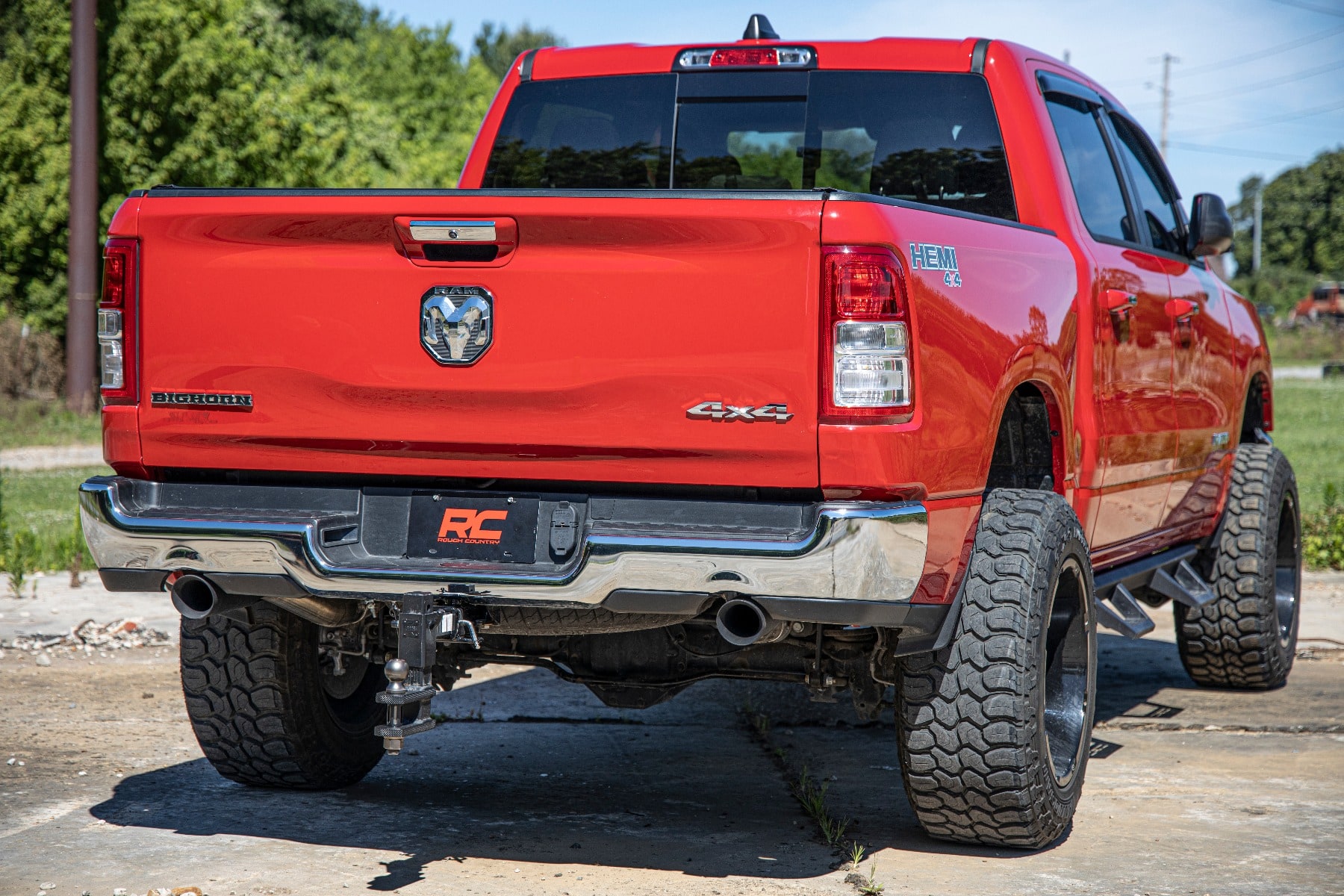 Выхлопная система Cat-Back для Dodge RAM 1500 DT 5,7 л, Rough Country — фото 7