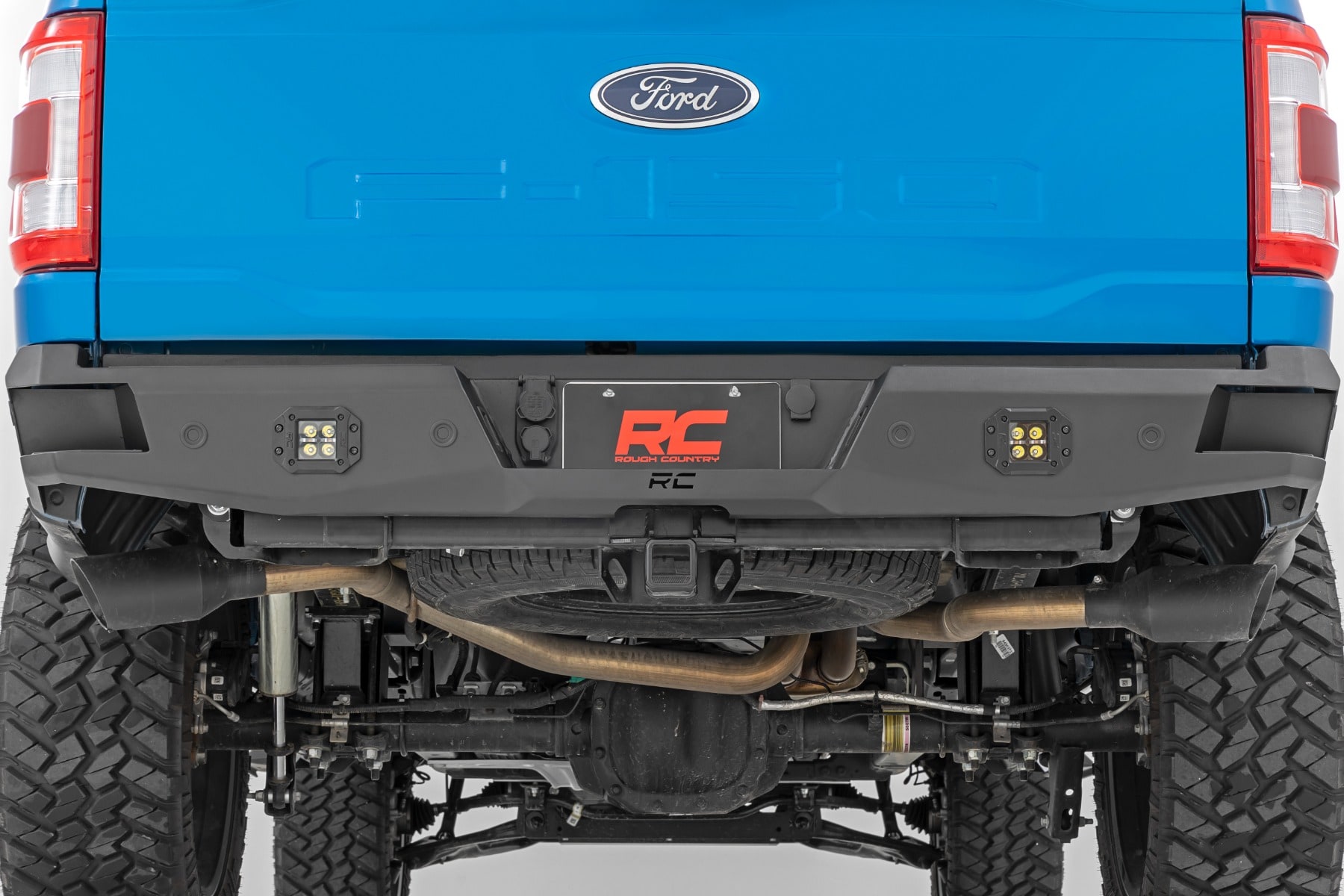 Выхлопная система Cat-Back для Ford F-150 XIV 2,7/3,5/5,0 л, Rough Country — фото 3