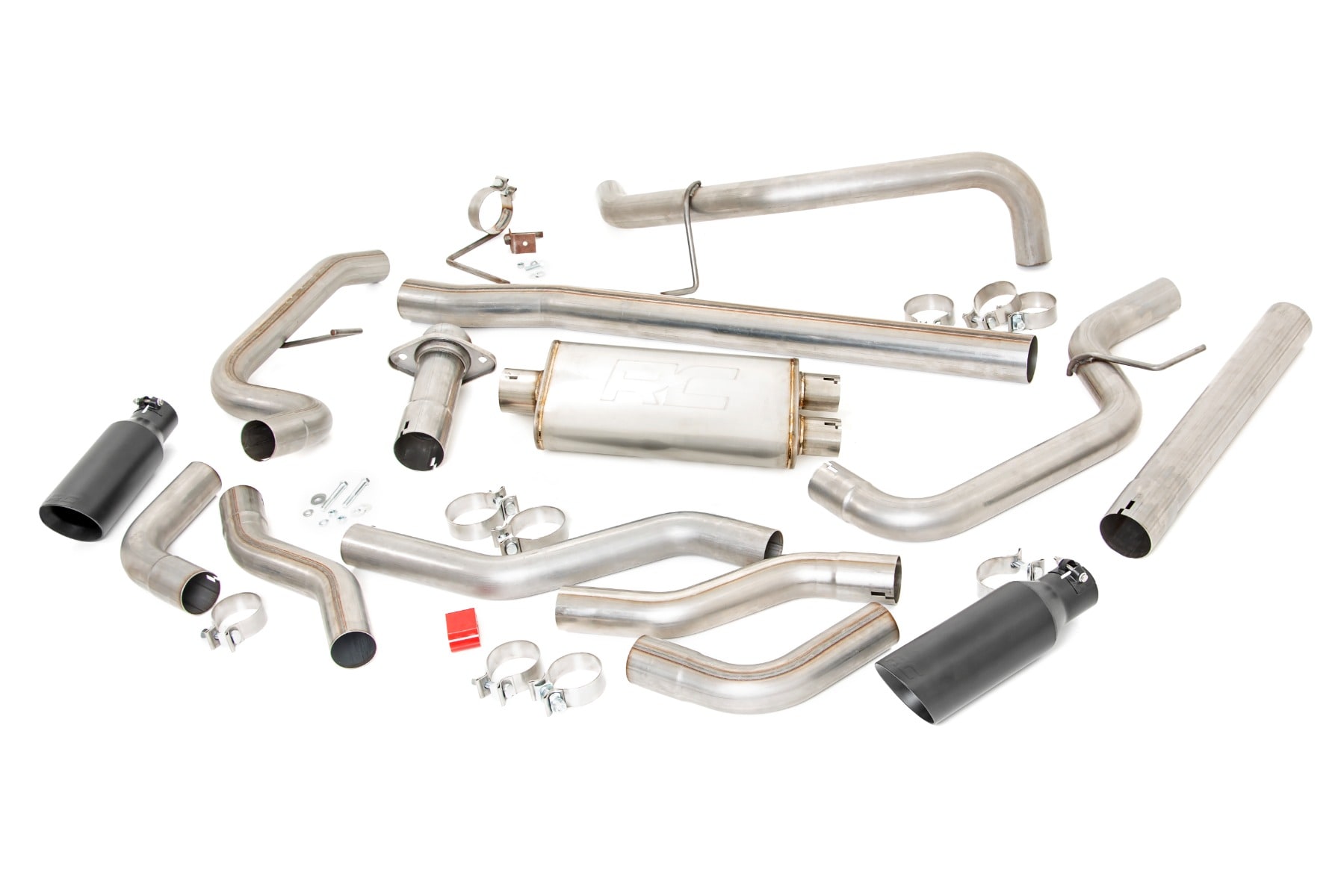 Выхлопная система Cat-Back для Ford F-150 XIV 2,7/3,5/5,0 л, Rough Country — фото 4