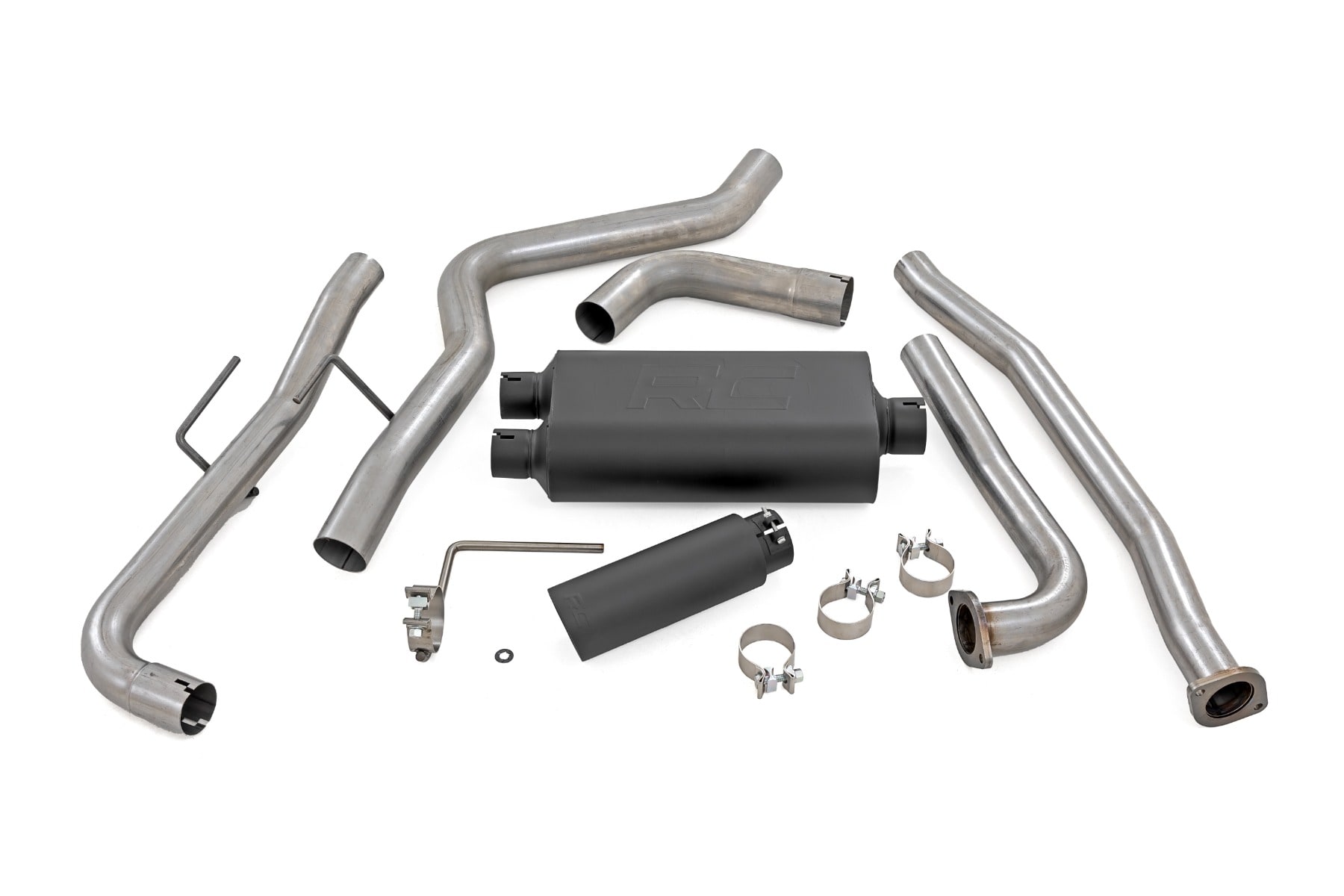 Выхлопная система Cat-Back для Nissan Frontier III 3,8 л, Rough Country — фото 7