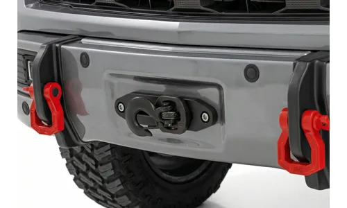 Облицовка переднего силового бампера, серебристый металлик, для Chevrolet Silverado 1500 (2023–2026), Rough Country — фото 5