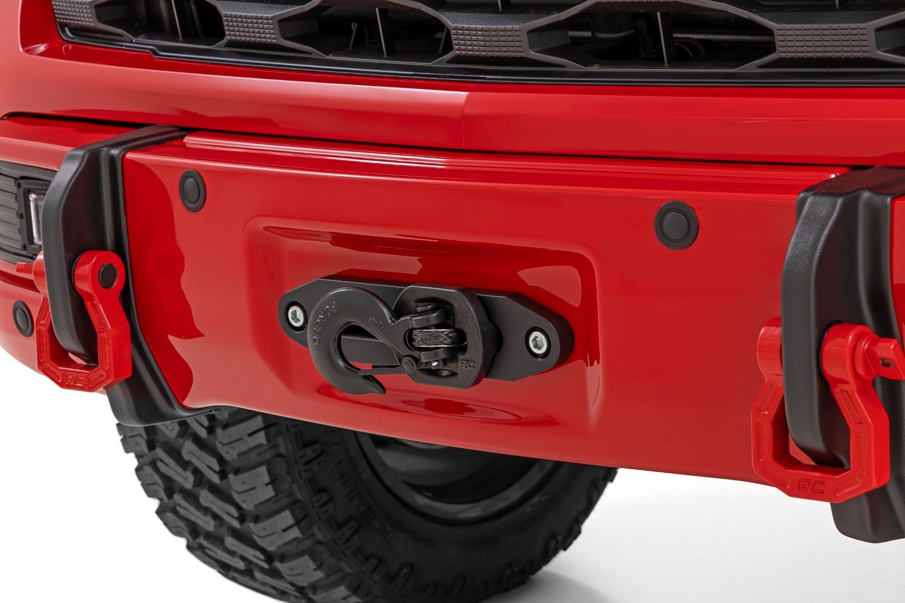 Передний силовой бампер, с лебедкой PRO12000S, для Chevrolet Silverado 1500 (2023–2026), Rough Country — фото 6
