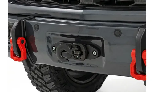 Передний силовой бампер, с лебедкой PRO12000S, Темносерый, для Chevrolet Silverado 1500 (2023–2026), Rough Country — фото 4