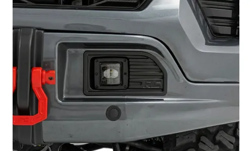 Передний силовой бампер, с лебедкой PRO12000S, Темносерый, для Chevrolet Silverado 1500 (2023–2026), Rough Country — фото 5