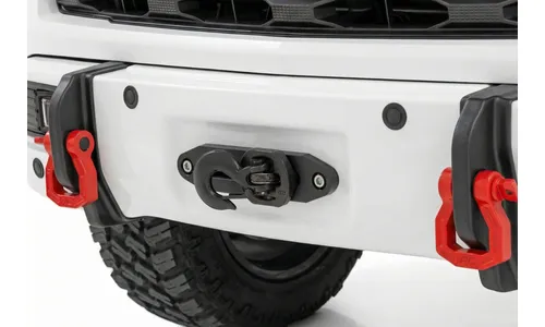 Передний силовой бампер, с лебедкой PRO12000S, Белый, для Chevrolet Silverado 1500 (2023–2026), Rough Country — фото 5