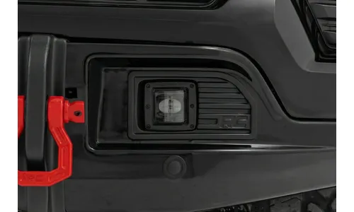 Передний силовой бампер, с лебедкой PRO12000S, Черный, для Chevrolet Silverado 1500 (2023–2026), Rough Country — фото 5