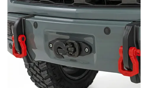 Передний силовой бампер, с лебедкой PRO12000S, Серый, для Chevrolet Silverado 1500 (2023–2026), Rough Country — фото 4