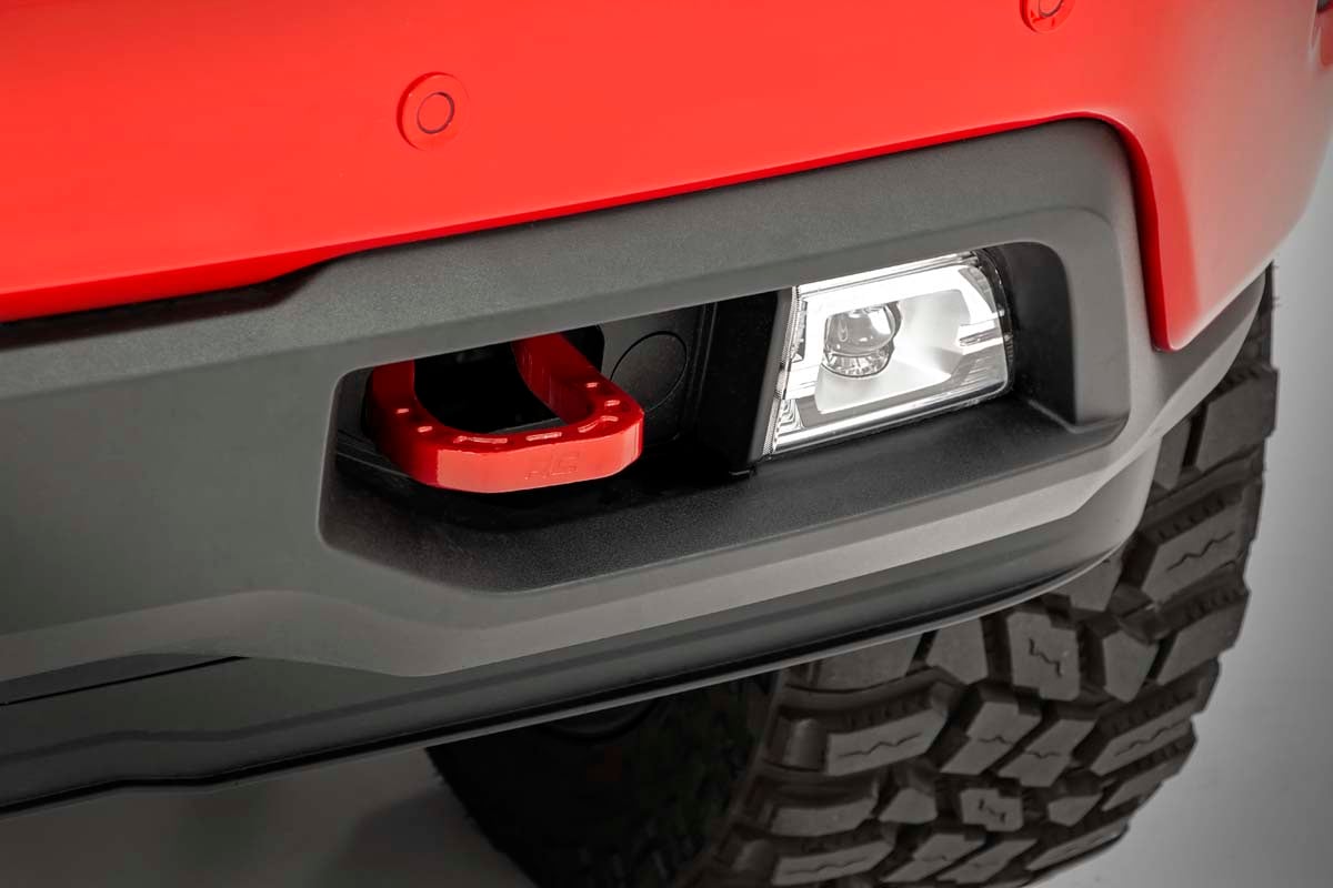 Кованые буксировочные крюки, для Chevrolet Silverado 1500 (2019–2022), Rough Country — фото 5