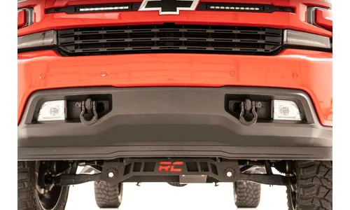 Кронштейны вместо штатных буксировочных крюков, для Chevrolet Silverado 1500 (2019–2022), Rough Country — фото 7