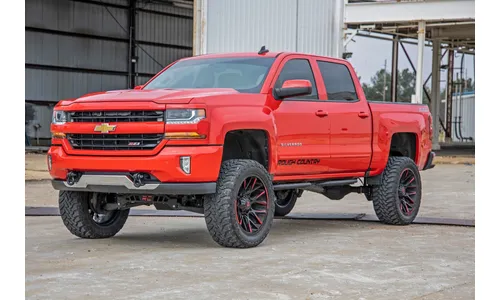 Кронштейны вместо штатных буксировочных крюков, с шаклами D-Ring, для Chevrolet Silverado 1500 (2014–2018), Rough Country — фото 5