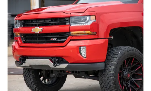 Кронштейны вместо штатных буксировочных крюков, с шаклами D-Ring, для Chevrolet Silverado 1500 (2014–2018), Rough Country — фото 6