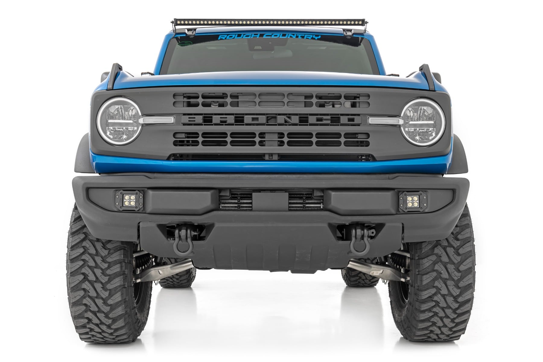 Кронштейны вместо штатных буксировочных крюков, для Ford Bronco VI (2021–2026), Rough Country — фото 4
