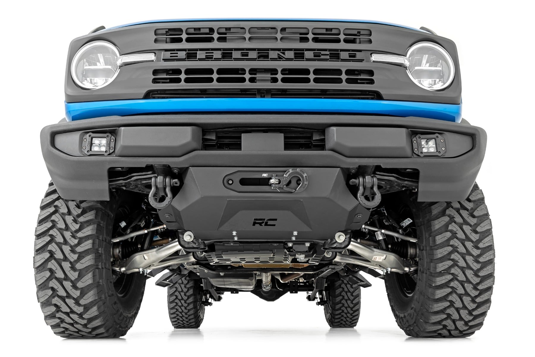 Кронштейны вместо штатных буксировочных крюков, для Ford Bronco VI (2021–2026), Rough Country — фото 7