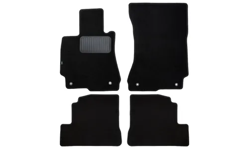 Коврики в салон Klever Standard MERCEDES-BENZ S-Class W221 2005-2009, 2009-2013, седан, 4 шт. (текстиль) / Мерседес Бенц S класс — фото 1