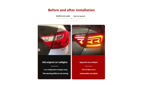 Задние LED-фонари динамический поворотник сквозные для Proton Saga (2016-2022), комплект, комплект, FT Carlight Carlight — фото 5