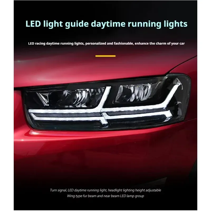 Фары Full LED проектор ДХО для Chevrolet Captiva (2011-2018), комплект, комплект, FT Carlight Carlight — фото 4