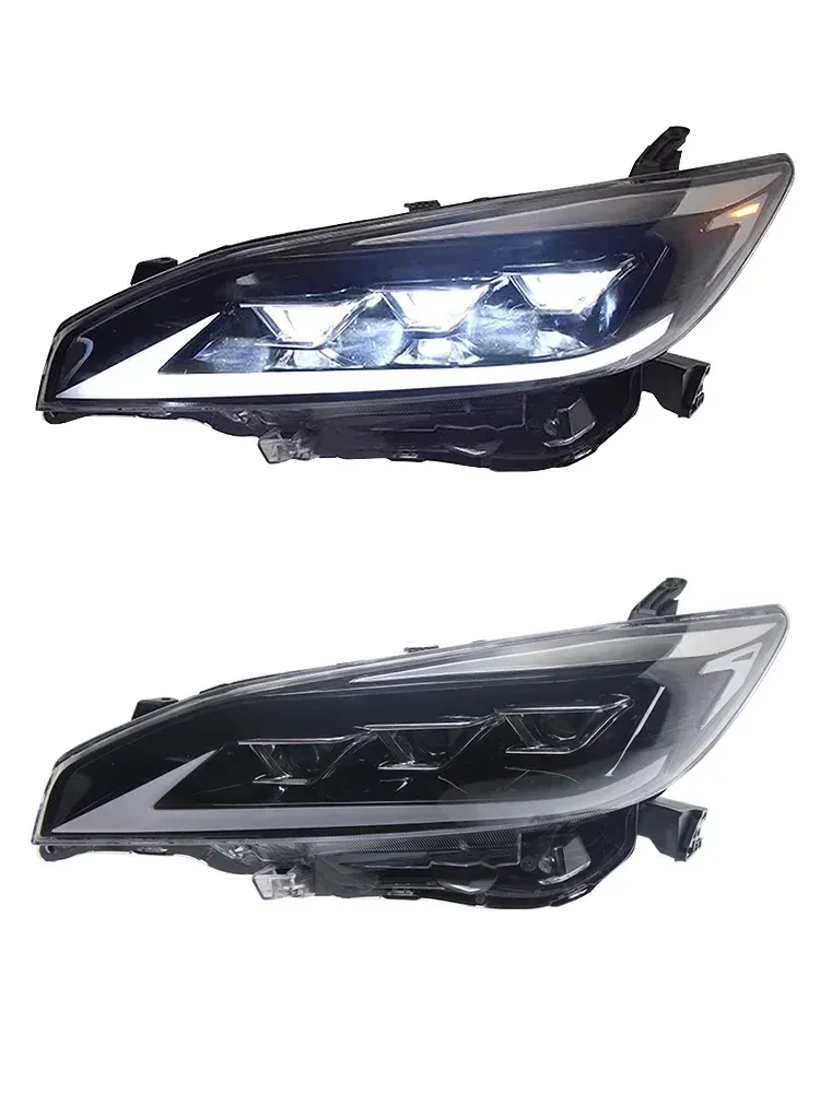 Фары передние LED с ходовыми огнями для Toyota Wish (2009-2015), комплект, комплект, FT Carlight Carlight — фото 5