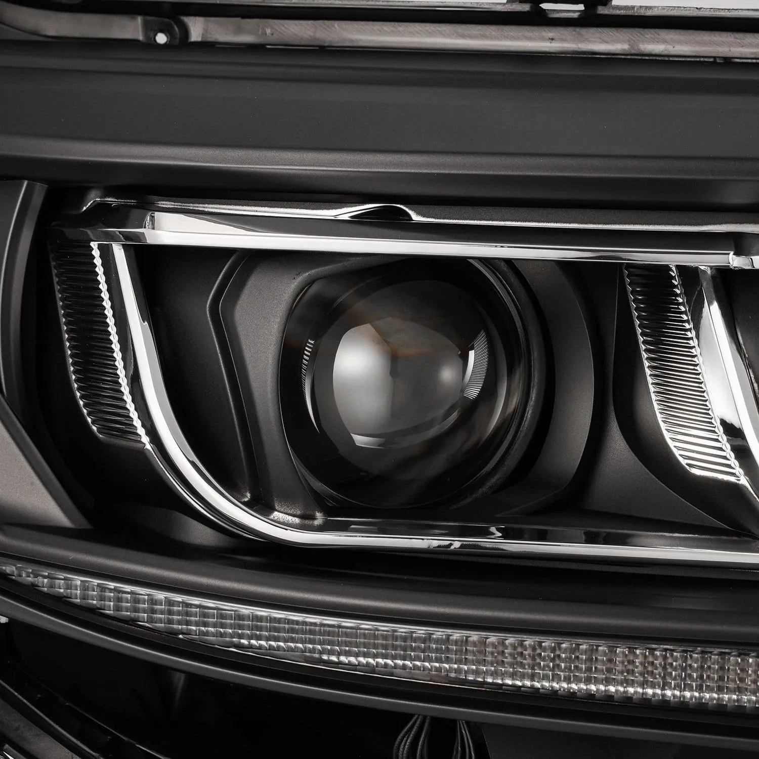 Фары Black Pro Series для Toyota Sienna L/LE/XLE 2011–2020, AlphaRex — фото 5