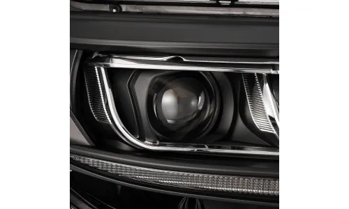 Фары Black Pro Series для Toyota Sienna L/LE/XLE 2011–2020, AlphaRex — фото 5