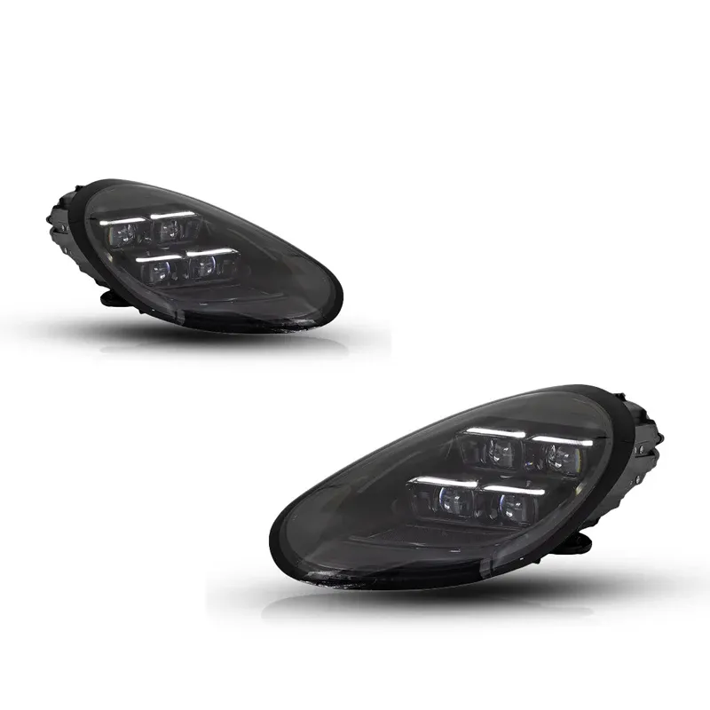 Фары передние LED с ходовыми огнями для Porsche Cayman 987 (2009-2012), комплект, комплект, FT Carlight Carlight — фото 6