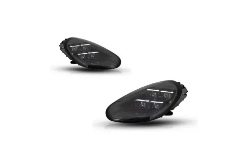 Фары передние LED с ходовыми огнями для Porsche Cayman 987 (2009-2012), комплект, комплект, FT Carlight Carlight — фото 6