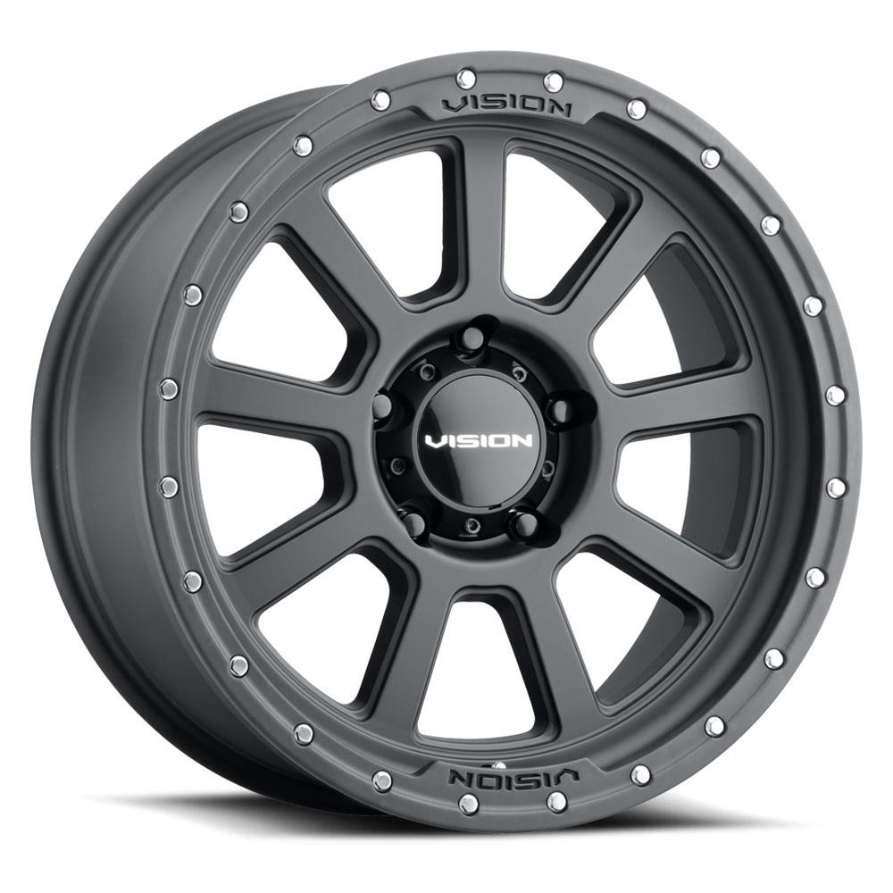 Диск колесный R20x9 350 OJOS Series Сатин Черный Vision Wheel — фото 1