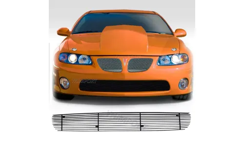 черная нижняя Grille 2004 2005 2006 Pontiac GTO Solid алюминиевая Grill — фото 1
