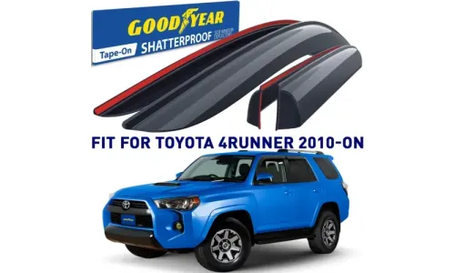 Дефлекторы боковых окон 10-23 Toyota 4Runner, накладные, GoodYear — фото 1