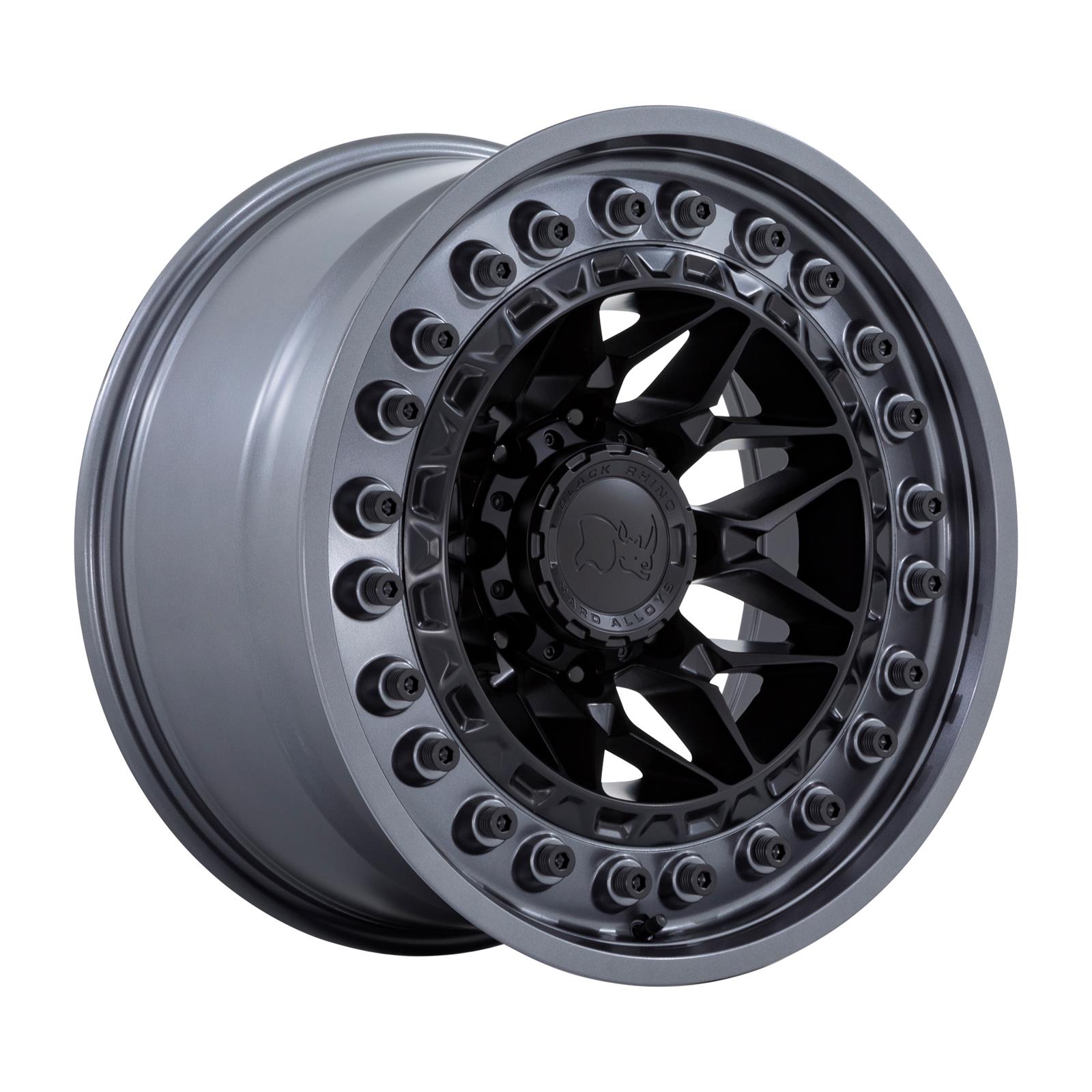 Диск колесный R18x9 Alpha Matte Black Матовый Черный Black Rhino — фото 1