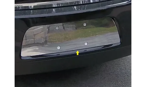 Chevy Malibu 2013-2015 из нержавеющей стали хром номерной знак отделкой 1шт — фото 1