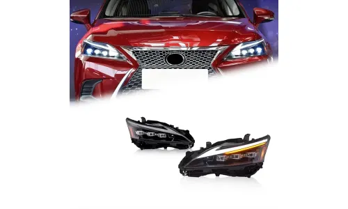 Фары Full LED проектор ДХО для Lexus CT200 (2013-2017), комплект, комплект, FT Carlight Carlight — фото 2