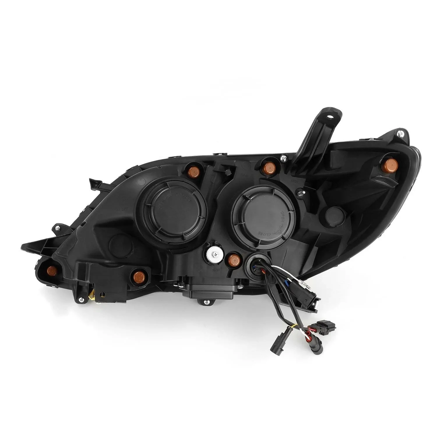 Фары светодиодные Black NOVA для Toyota Sienna L/LE/XLE 2011–2020, AlphaRex — фото 2