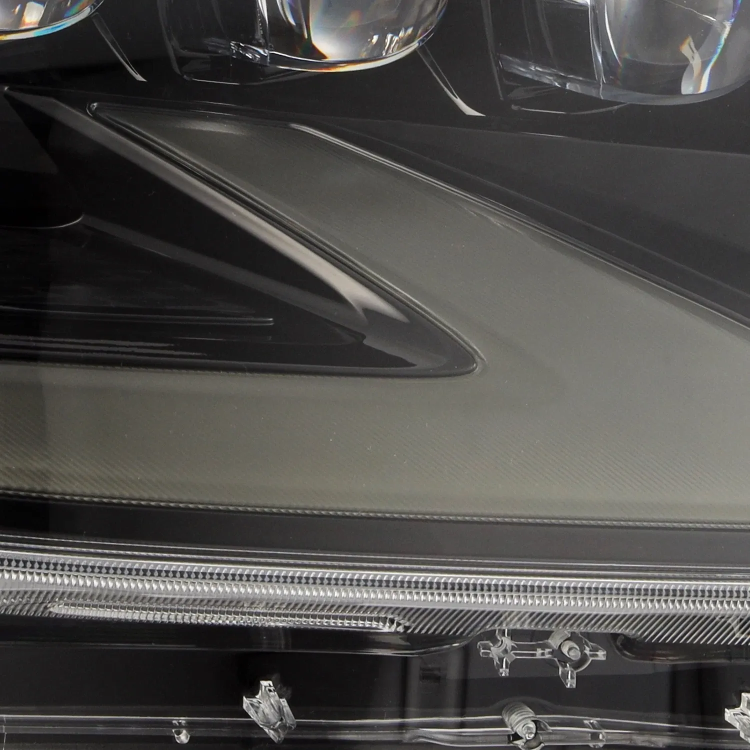 Фары проекторные светодиодные Alpha-Black NOVA для Lexus GX460 2014–2019, AlphaRex — фото 3
