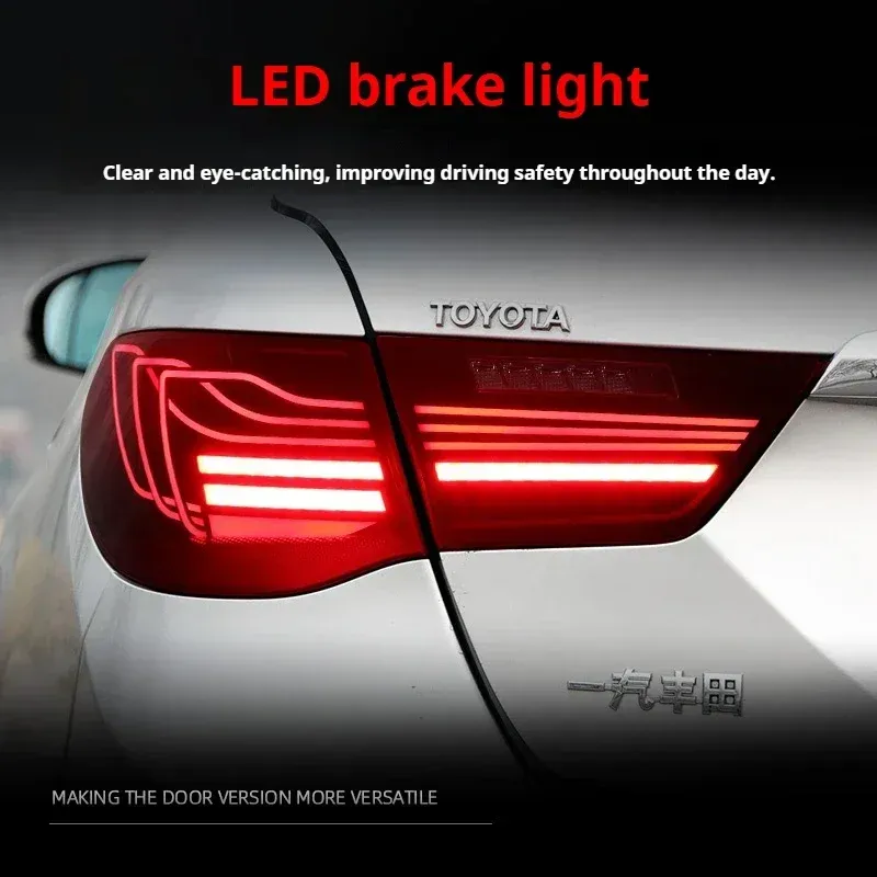 Задние LED-фонари RGB динамический поворотник для Toyota Reiz Mark X (2010-2013), комплект, комплект, FT Carlight Carlight — фото 4